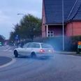 Her bliver kørslen foreviget. Foto: TV2 Østjylland.
