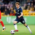 Kristian Arnstad er ny anfører i AGF, efter Patrick Mortensen skiftede til Brøndby tidligere på sommeren. Foto: Jens Dresling/Ritzau Scanpix