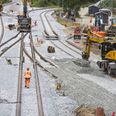 Banedanmark arbejder flere steder på elektrificering af jernbanenettet, blandt andet ved Aarhus Hovedbanegård. (Arkivfoto). - Foto: Bo Amstrup/Ritzau Scanpix