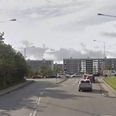 Færdselsuheldet skete i krydset her ved Dr. Holsts Vej og Åby Ringvej.