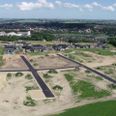 Dronefoto fra Seglager i Hadsten.