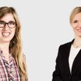 Mette Bjerre (SF) og Louise Louring (V).