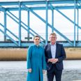 Statministeren besøgte kortvarigt Torben Hansen i Randers torsdag. Foto: Stefan Cavalieri