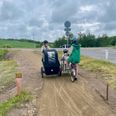 Et cykelspor er på vej i Alken. Privatfoto.