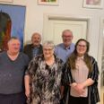 DF-bestyrelsen i Syddjurs består i 2022 af følgende: Bagerst fra v.: Edgar Wulf og Frank Hedegaard Jørgensen. Forrest fra v.: Ken Hansen, Ebba Grethe Møgelvang og Kathrine Birkedahl. Foto: DF Syddjurs