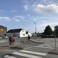 Uheldet skete i rundkørslen her ved Østerbrogade og N. P. Josiassens Vej i Grenaa.