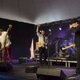 Engelske Hawkeye & Hoe har tre år i træk åbnet festivalen, da det er et orkester, der har en eminent evne til at sætte gang i festen. Foto: Bollerup
