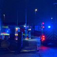 Melding om bygningsbrand viste sig at være hvid røg fra en dampkedel. Foto: presse-fots.dk