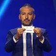 Den tidligere italienske Barcelona- og Juventus-back Gianluca Zambrotta trak Danmark op ad bowlen i Frankfurkt. Foto: Kai Pfaffenbach/Reuters/Ritzau Scanpix