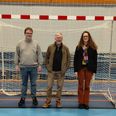 Folkene bag foreningen Hinnerup Hallerne overtager 1. september i år driften af Rønbæk Idrætscenter og Haldum-Hinnerup Hallen. Der er store drømme, men først skal økonomien hænge sammen i hverdagen. Foto: Mathias Dueholm
