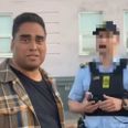 Screengrab fra Sikandar Siddiques video.