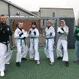 Magnus Hoffmann, Tristan Nielsen, Laura Schmidt, Tobias Schmidt og Tobias Overgaard blev 'årets ungdomstiffer’. Pressefoto