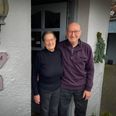»Hvorfor skulle vi flytte? Vi bor jo godt her. Det er dejligt at bo et sted med lidt afstand til naboerne,« siger Herluf Jensen, som altså har boet i huset i udkanten af Hammel i alle de 70 år, han og Lis har været gift. Foto: CSJ
