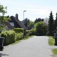 Sådan tager Siim Bygade sig ud, en klassisk landsbygade, der skal bevares.