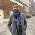 Burak Morali foran sin kommende natklub, U-Bahn, der ligger i kælderen i Fiskergade 4. Foto: Kim Skovrup Andersen