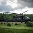 Dette er et modelbillede og ikke nødvendigvis den type helikopter, som var i luften i nat henover Solbjerg.