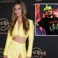 Nina Agdal vil have 150.000 dollars fra MMA-kæmperen. Fotos: Andrew Boyer og John Nacion/Ritzau Scanpix