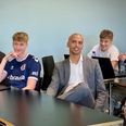 Under besøget på Campus deltog børne- og undervisningsminister Mattias Tesfaye blandt andet i undervisningen i en HHX-klasse. Foto: Grethe Bo Madsen