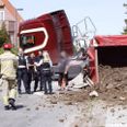 Ulykken skete på den stille villavej Merløsevej i Brønshøj i udkanten af København. Foto: Presse-fotos.dk
