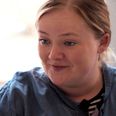 29-årige Cecilie Brunhøj er, siger hun, god til ikke at tage arbejdet med hjem. Foto: Jesper Bonde, DR. Fra Indefra med Anders Agger