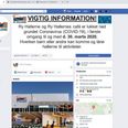 Der lukkes ned i sportens verden de kommende 14 dage. Det gælder således også Ry Hallerne, der har bragt dette opslag på sin Facebook-side.