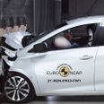 Sådan så en Renault Zoe ud efter crashtest hos Euro NCAP - 0 stjerner blev karakteren. Foto: Euro NCAP
