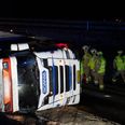 Oprydningen forventes overstået i løbet af formiddagen. Foto: Presse-fotos.dk