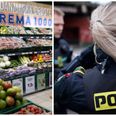 Østjyllands Politi måtte lørdag eftermiddag rykke ud til Rema 1000 på Stillingvej i Sabro i det vestlige Aarhus, da man modtog en melding om en mand med en kniv. Arkivfoto: Thomas Borberg/Ritzau Scanpix/Jens Dresling