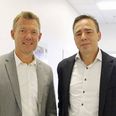 “Vi har en helt enestående kultur, som vores medarbejdere hver dag er med til at præge,” understreger Michael Gadeberg (th), der sammen med Søren Bunk er direktør og partner hos DIS. Arkivfoto