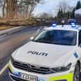 Flere politikredse advarer nu om det voldsomme vejr. Foto: Fyns Politi.