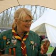 Marianne har i årtier været spejderleder for børn i Thorsø. Privatfoto