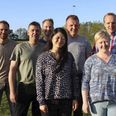 Bestyrelsen består af fra venstre Rune Høgh, Jesper Jensen, Vilhelm Vahle, Katrine Jun Larsen, Torben Lund, Heidi Madsen og Joachim Glerup Andersen