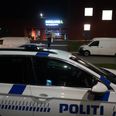 Det var her, knivdrabet fandt sted i Skejby tirsdag aften. Foto: Presse-fotos.dk
