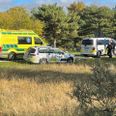 Det helt store beredskab blev sendt til Hundige Strand. Foto: Presse-fotos.dk.