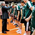 Det blev til DM-guld til Skanderborg Håndbolds U18-drenge i en stor sæson for SHEA. Foto: Ole Nielsen