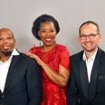 Baryton Thabang Senekal, Loveline Madumo og Eugene Joubert fra Sydafrika kommer til Skanderborg. Pressefoto