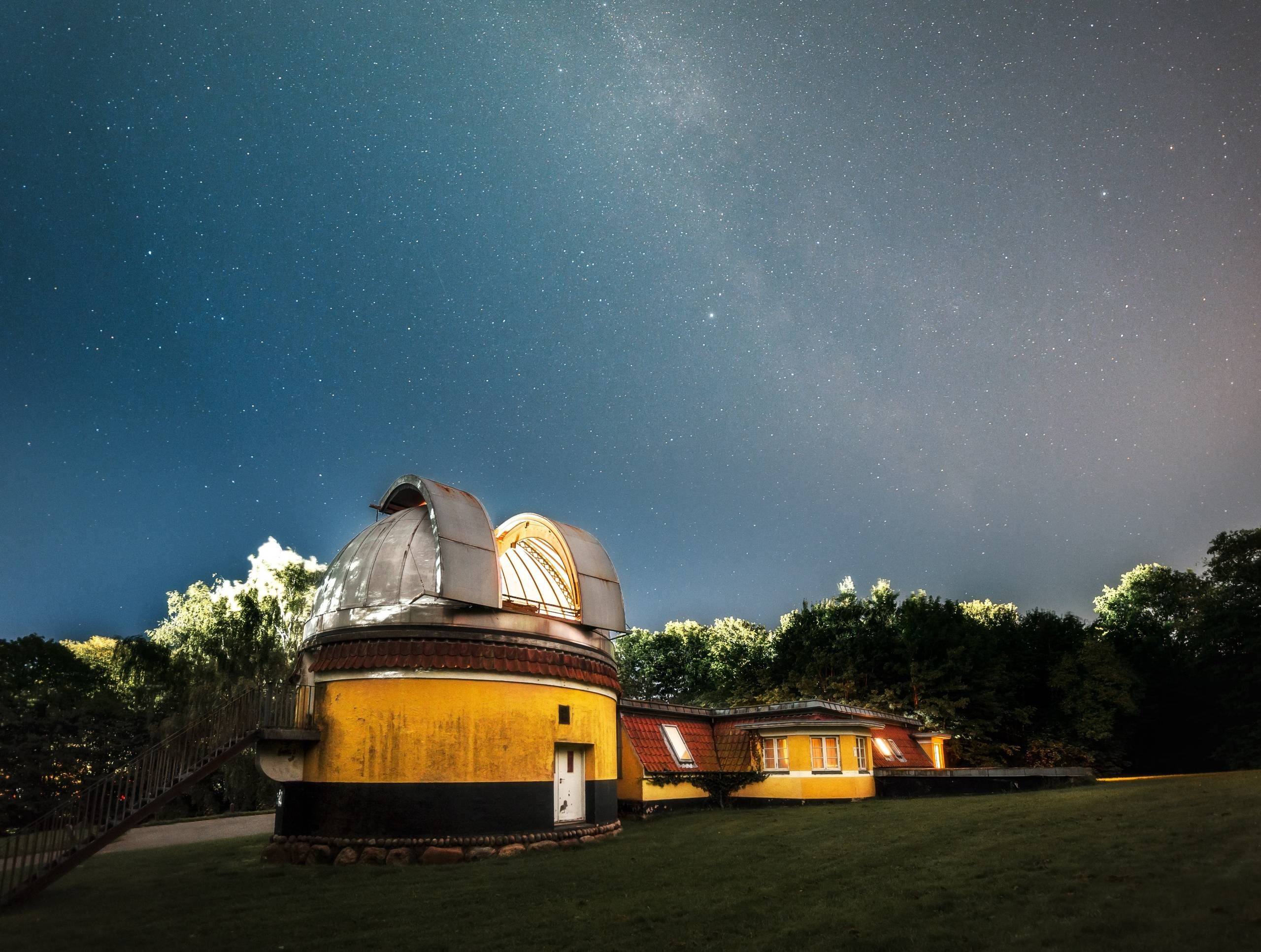 Ole Rømer Observatoriet er opgraderet bedre end nogensinde