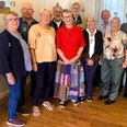 De 13, der dukkede op til 60-års jubilæet: 1. Margit Salling Rasmussen, 2. Vagner Petersen, 3. Inger-Lise Mørup, 4. Carsten Hougård, 5. Annelise Hougård, 6. Bent Lassen, 7. Jytte Ejlersen, 8. Peder Holm Pedersen, 9. Åse Bjerg, 10. Arne Bruun, 11. Birgit Jensen, 12. Kirsten Kristiansen, 13. Jens Erik Mehlsen. Foto: Jens Erik Mehlsen