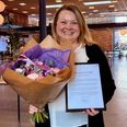 46-årige Christina Sølvsten fra Skovby er lektor på laborantuddannelsen og årets underviser på Erhvervsakademi Aarhus. Foto: Maria Evald.