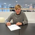Emma Friberg har underskrevet en et-årig kontrakt med Skanderborg Håndhold. Pressefoto