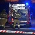 Der blev blandt andet sat dykkere i aktion. Foto: Presse-fotos.dk.