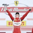 Nichkas Nielsen gav alle konkurrenterne bagud på Mugello-banen i Ferraris verdensfinale.