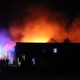 Brand i Djurs Sommerland.
